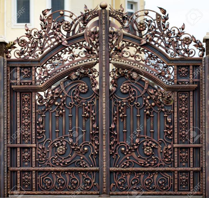 Image for Wrought Iron Main Gate Design with ID of: 3146301