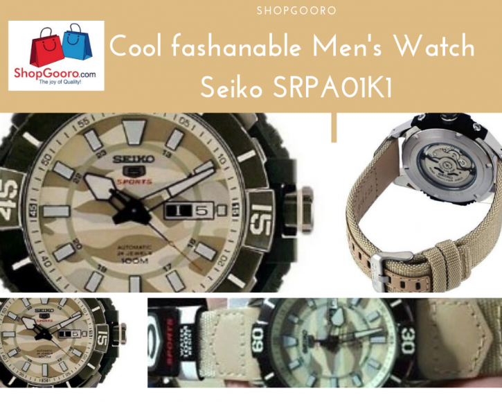 Image for Cool fashionable Men's Watch Seiko SRPA01K1 with ID of: 3148515