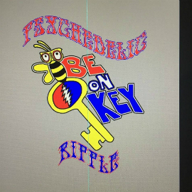 Image for Be On Key Psychedelic Ripple with ID of: 3158561