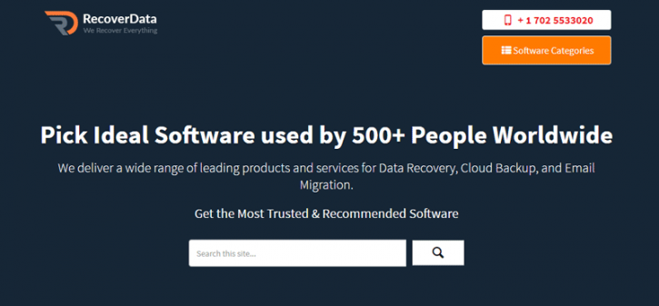 Image for RecoverData Software with ID of: 3170618