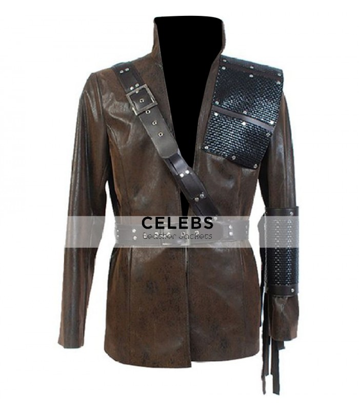 Image for Arrow Dark Archer Malcolm Merlyn Leather Coat with ID of: 3186793