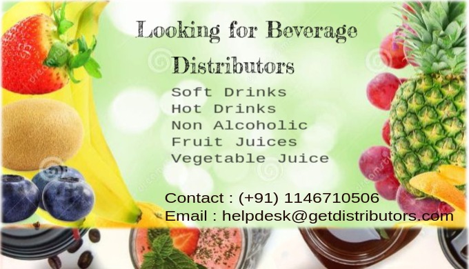 Image for Are you get Beverage Distributorship Opportunity with ID of: 3187812