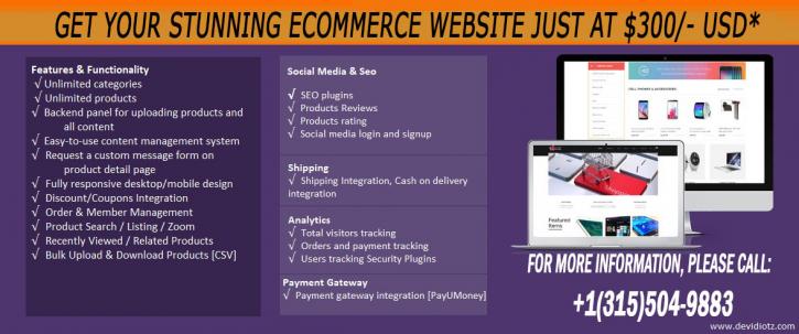 Image for Get Your Stunning eCommerce Website with ID of: 3221039