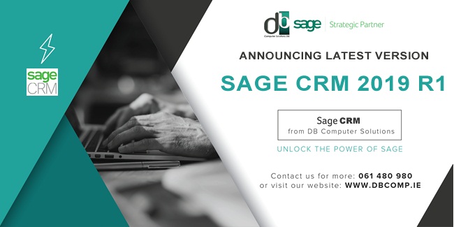 Image for SAGE CRM 2019 R1 FROM DB COMPUTER SOLUTIONS with ID of: 3226683