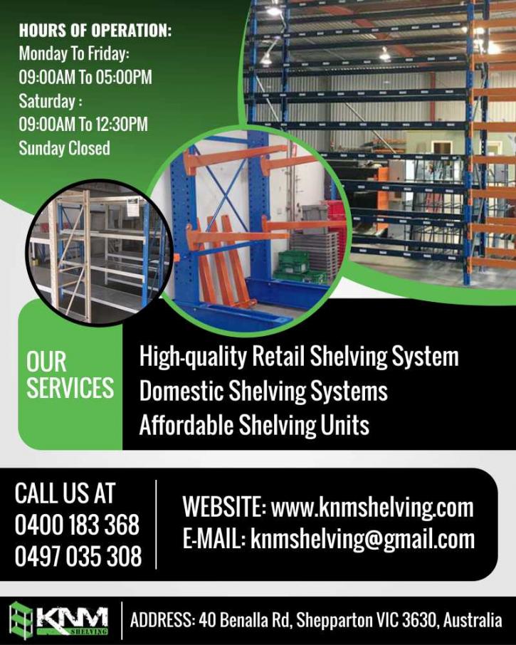 Image for Storage Solutions Shepparton | KNM Shelving with ID of: 3246485
