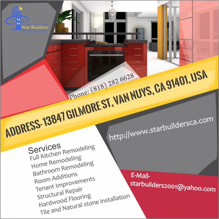 Image for Remodeling contractors in Los Angeles  | Star Builders with ID of: 3249423