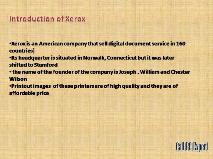 Image for xerox printer support with ID of: 3272478