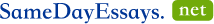 Image for Same Day Essays with ID of: 3279139