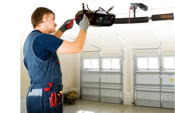 Man Garage Door Repair of Overhead Doors Garage Doors & Openers