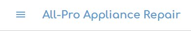 Image for All-Pro Appliance Repair with ID of: 3289391