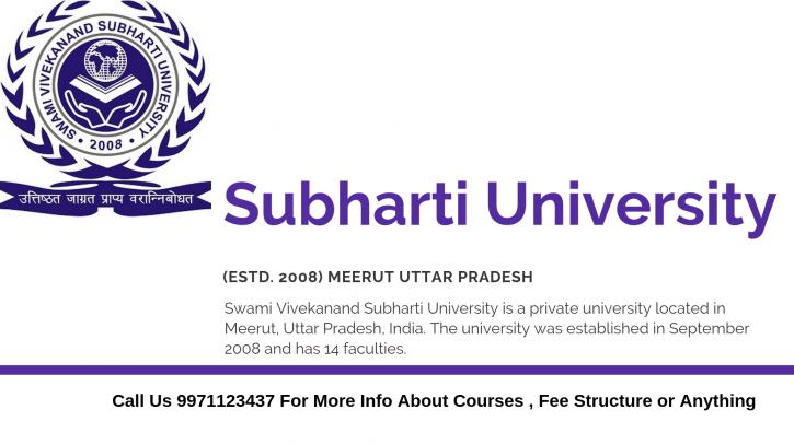 Image for Subharti University Distance Admission Courses & Fee Structure with ID of: 3291161