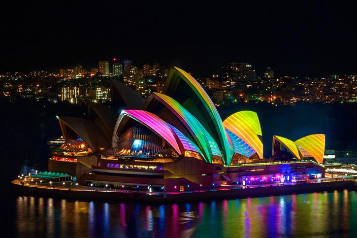 Image for Go on board a premium Vivid Sydney dinner cruise with ID of: 3297276