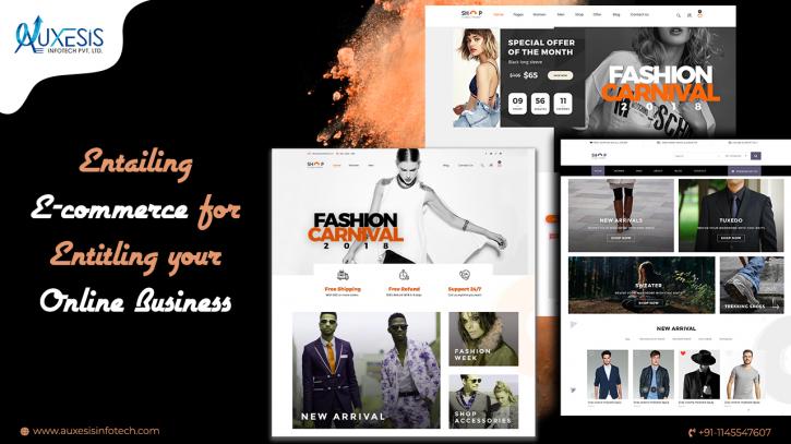 Image for Entailing E-commerce for Entitling your Online Business with ID of: 3303260