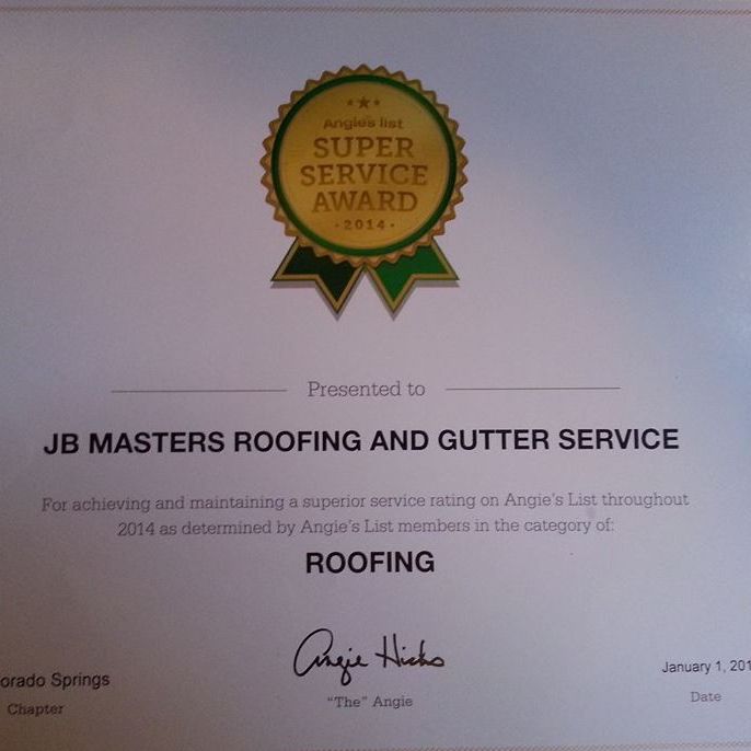 Image for JB Masters Roofing and Gutter Service with ID of: 3307280