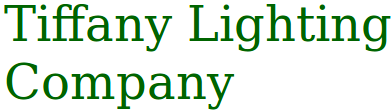 Image for Tiffany Lighting Company with ID of: 3308923