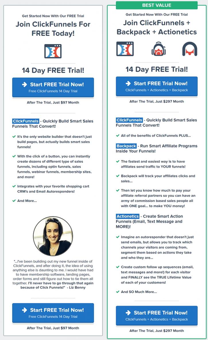 Image for Smart funnel builder... ClickFunnels is AMAZING! with ID of: 3318736