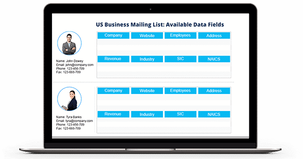 Image for US Business Email Database with ID of: 3330001