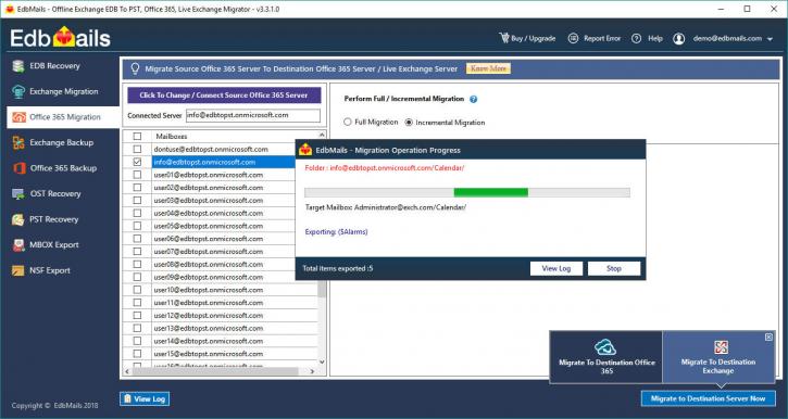 Image for Exchange server migration tool by EdbMails with ID of: 3332372