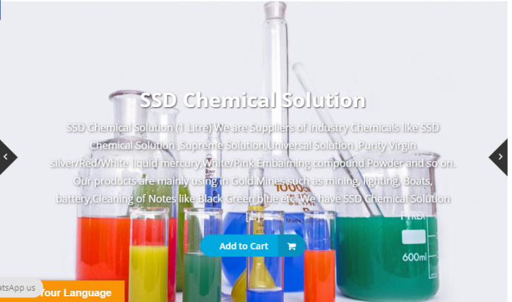 Image for ssd chemical solution with ID of: 3343545