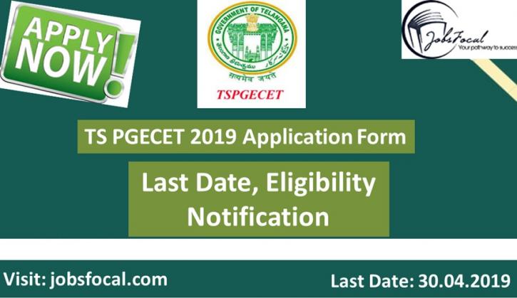 Image for TS PGECET 2019 Application Form, Last Date, Eligibility Notification with ID of: 3356891