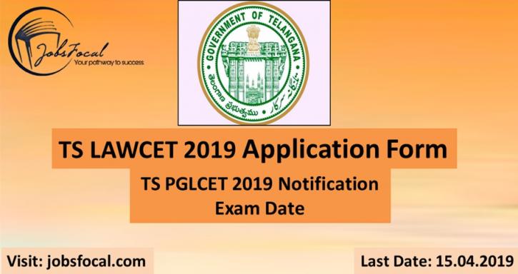 Image for TS LAWCET 2019 Application Form | TS PGLCET 2019 Notification | Exam Date with ID of: 3358397