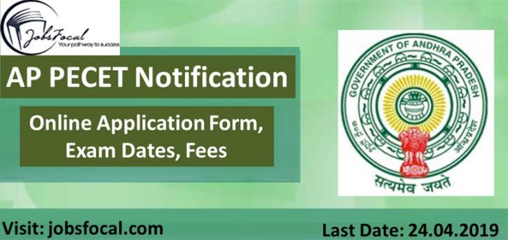 Image for AP PECET Notification 2019 Online Application Form | Exam Dates, Fees with ID of: 3358683