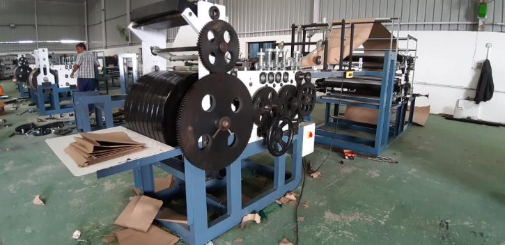 Image for Bakery Cover Making Machine - Paper Bag Making Machine - Bharath Paper Bag Machine with ID of: 3368554