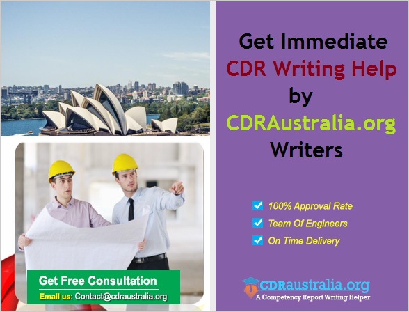 Image for Get Immediate CDR Writing Help by CDRAustralia.org Writers with ID of: 3380214