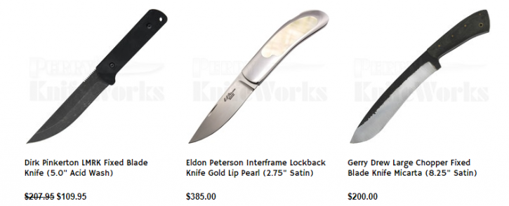Image for Custom Knives - Perry Knife Works with ID of: 3380472
