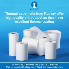 Image for Pre-Printed Thermal Rolls, Customized Printed Thermal Paper Rolls, Restaurants Billing Rolls. | 9718164449 with ID of: 3382037