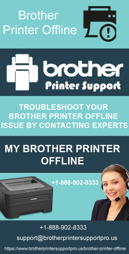 Image for Take Brother Printer support to resolve Brother Printer offline error with ID of: 3392655