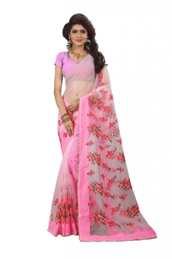 Image for Latest designer Net sarees online with ID of: 3398387