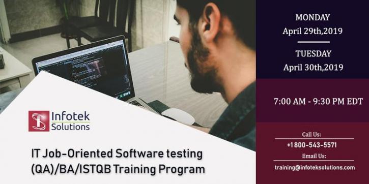 Image for IT Job-Oriented QA Automation BA/ISTQB/Database Training Program with ID of: 3411017