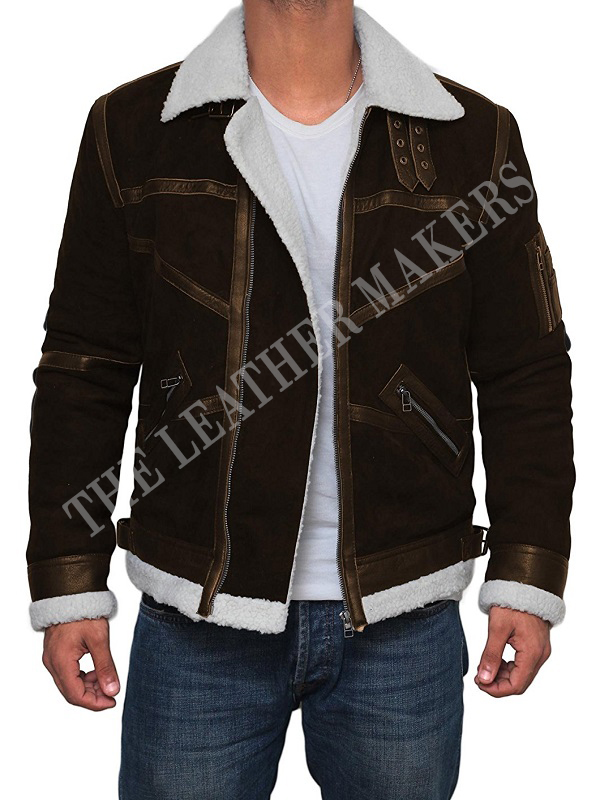 Image for POWER BROWN SHEARLING 50 CENT JACKET with ID of: 3411038