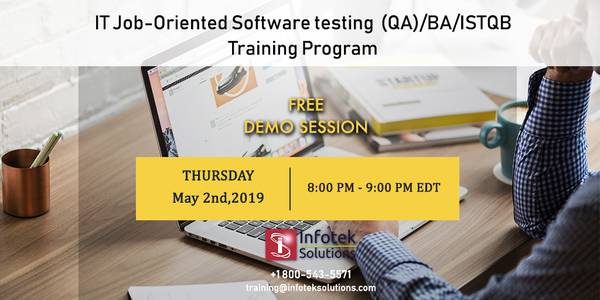 Image for IT Job-Oriented Software testing(QA)/BA/ISTQB Training Program with ID of: 3412550