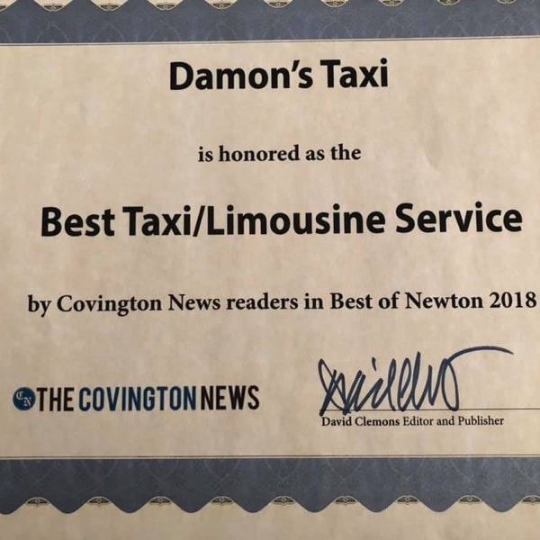 Image for Damon's Taxi Service LLC with ID of: 3412848