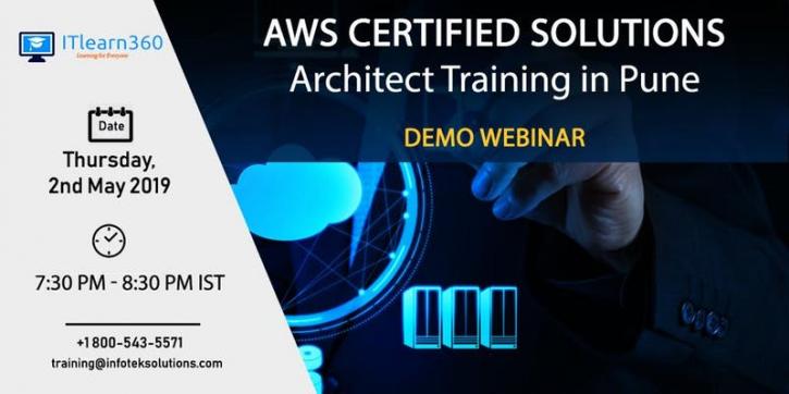 Image for AWS Certified Solutions Architect Training in Pune – Demo Webinar with ID of: 3412957