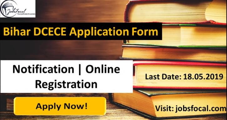 Image for Bihar DCECE Application Form 2019 Notification | Online Registration with ID of: 3425644