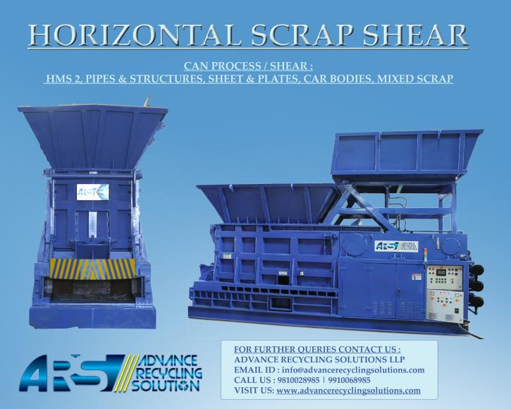 Image for India First Horizontal Shear By Advance Recycling Solutions LLP (ARS) with ID of: 3432595