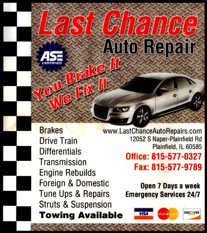 Image for Auto Repair Near Me, Plainfield, IL with ID of: 3437409