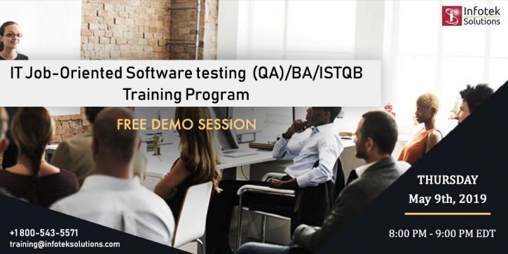 Image for IT Job-Oriented Software testing(QA)/BA/ISTQB Training Program with ID of: 3438714