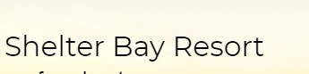 Image for Shelter Bay Resort with ID of: 3443315