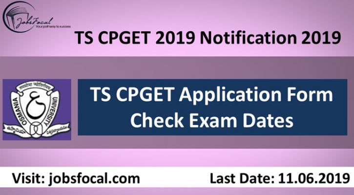 Image for TS CPGET 2019 Notification, Exam Dates, Application Form, Eligibility with ID of: 3450544