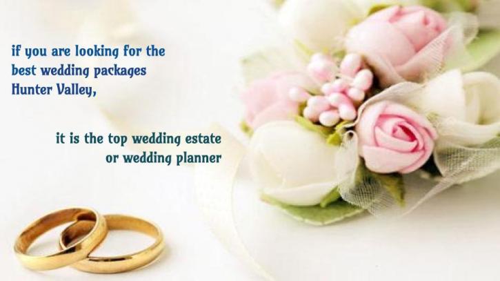 Image for Romantic Wedding Packages in Hunter Valley with ID of: 3450985