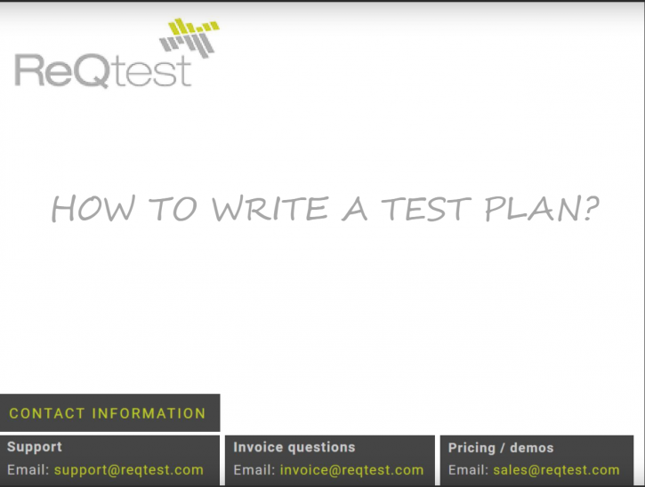 Image for How to Write a Test Plan? Here's the Full Guide with ID of: 3466138