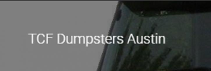 Image for TCF Dumpsters Austin with ID of: 3479981