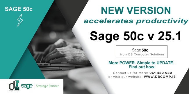Image for SAGE 50C v 25.1 FROM DB COMPUTER SOLUTIONS! with ID of: 3480679