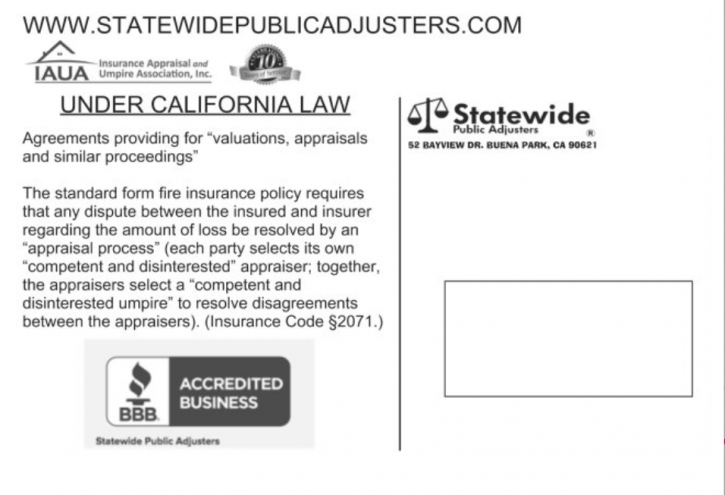 Image for statewide public adjusters with ID of: 3484227