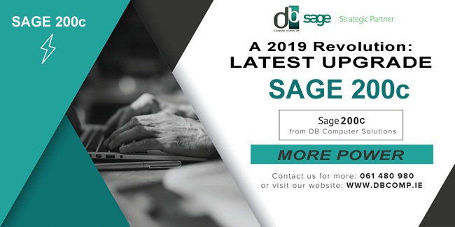 Image for NEW 2019 SAGE 200C from DB COMPUTER SOLUTIONS with ID of: 3496258