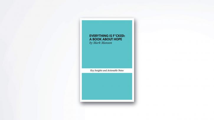 Image for Everything is Fucked book summary with ID of: 3506218